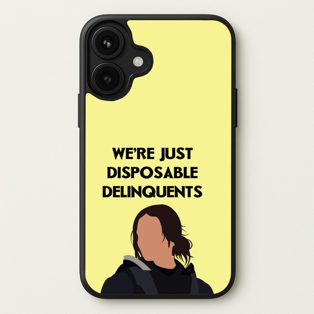 Disposable Delinquents Phone Case for iPhone 17