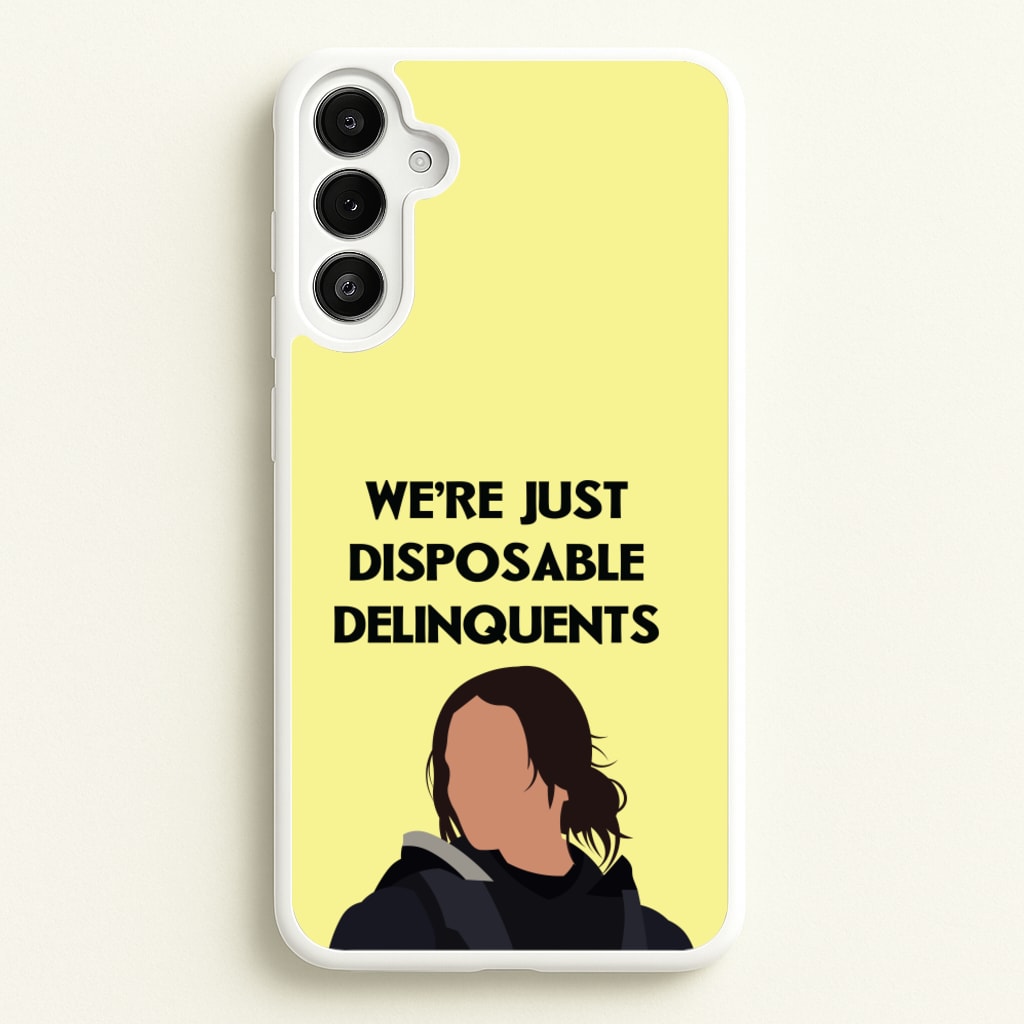 Disposable Delinquents - Thunderbolts Phone Case for Galaxy A34