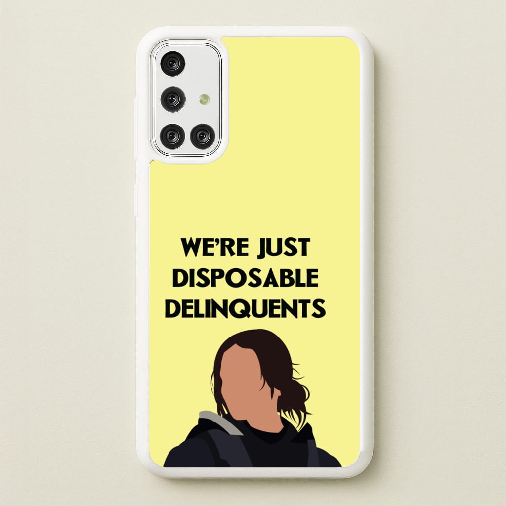 Disposable Delinquents - Thunderbolts Phone Case for Galaxy A71