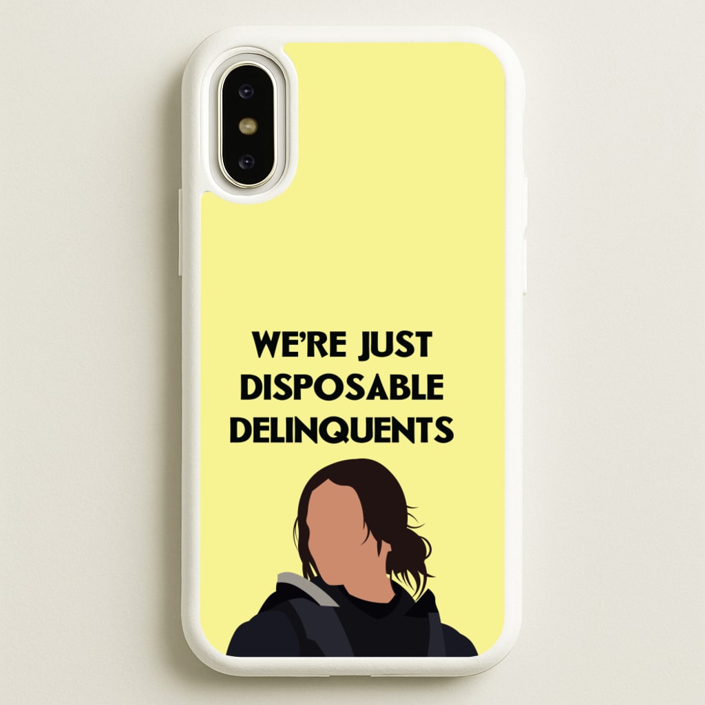 Disposable Delinquents - Thunderbolts Phone Case for iPhone X / XS
