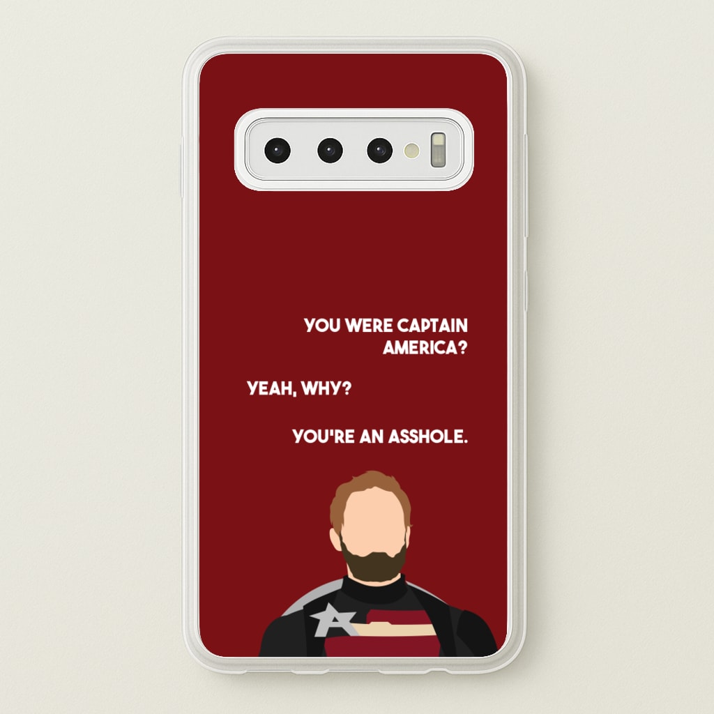 You're An Asshole - Thunderbolts Phone Case for Galaxy S10 Plus