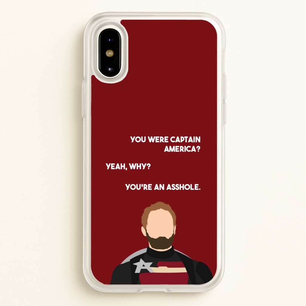 You're An Asshole - Thunderbolts Phone Case for iPhone X / XS