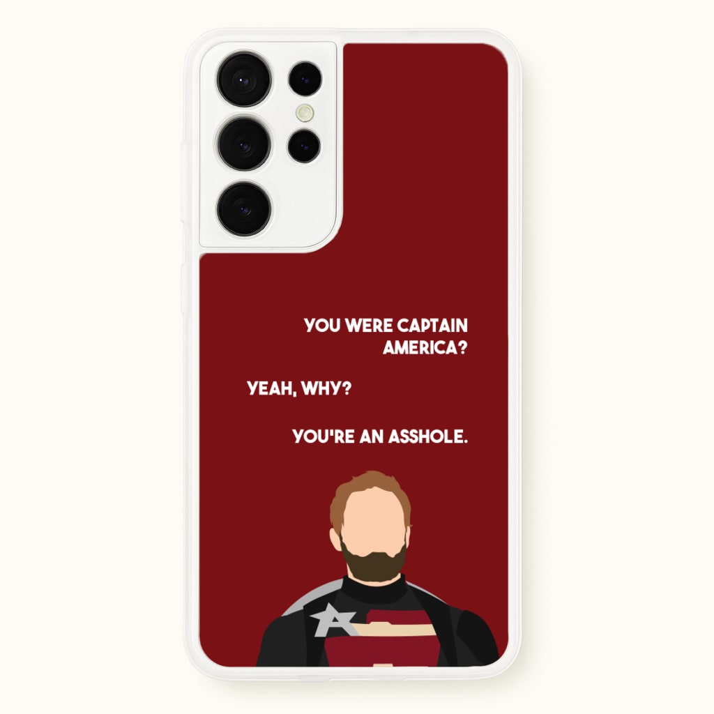 You're An Asshole - Thunderbolts Phone Case for Galaxy S21 Ultra