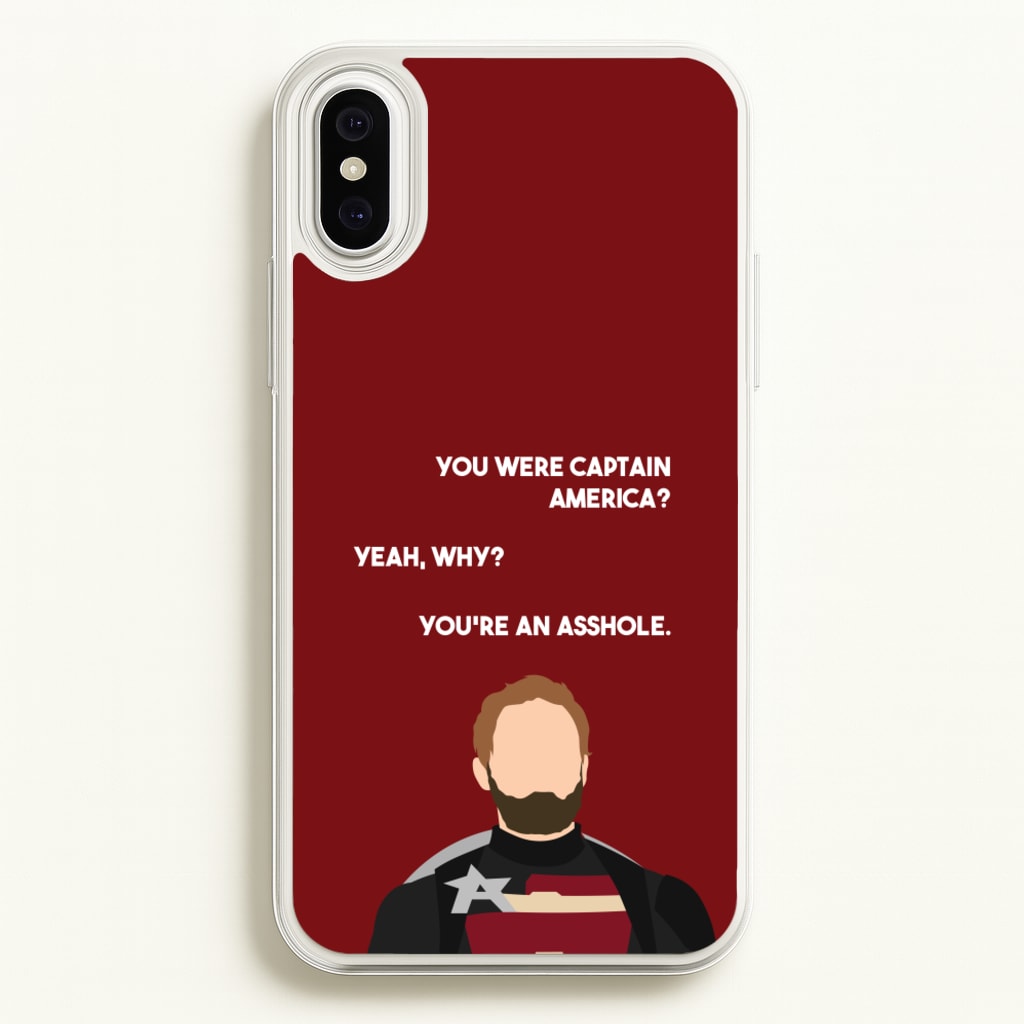 You're An Asshole - Thunderbolts Phone Case for iPhone XS Max