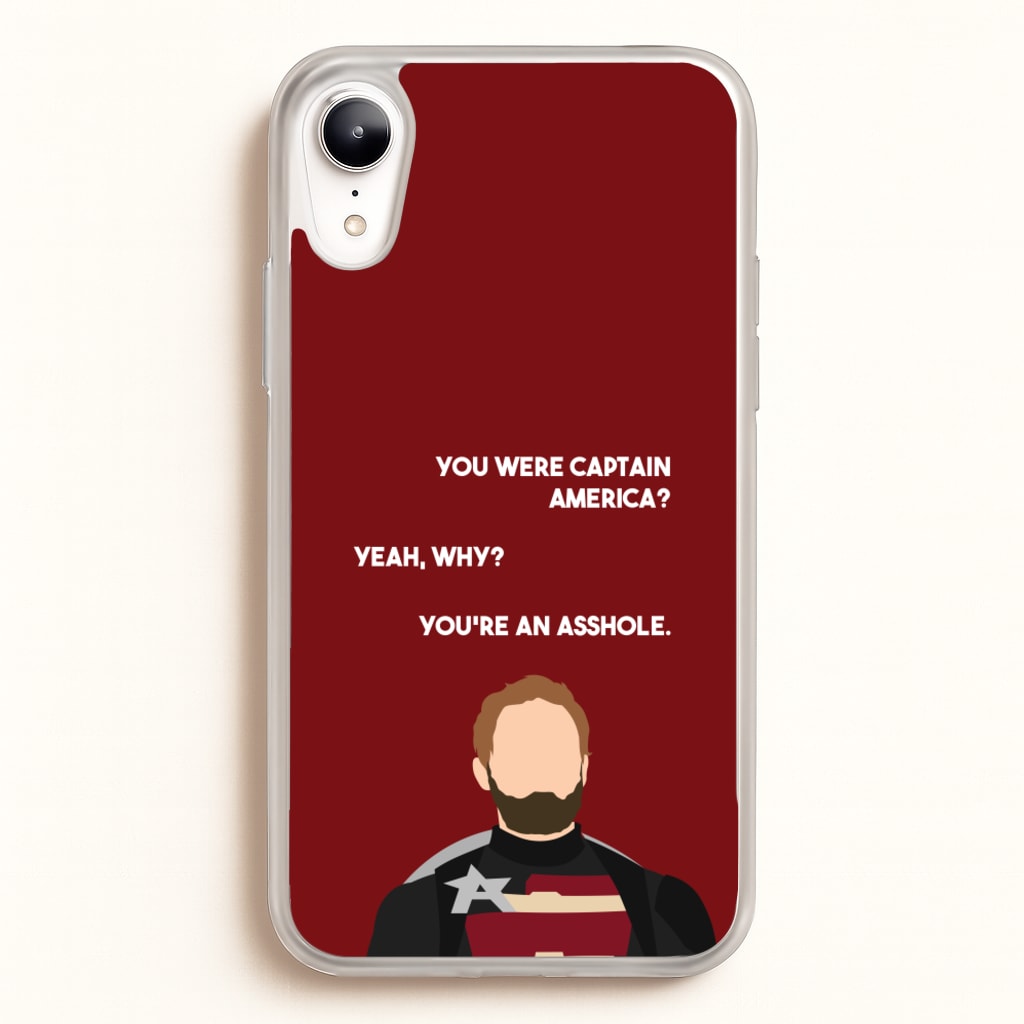 You're An Asshole - Thunderbolts Phone Case for iPhone XR
