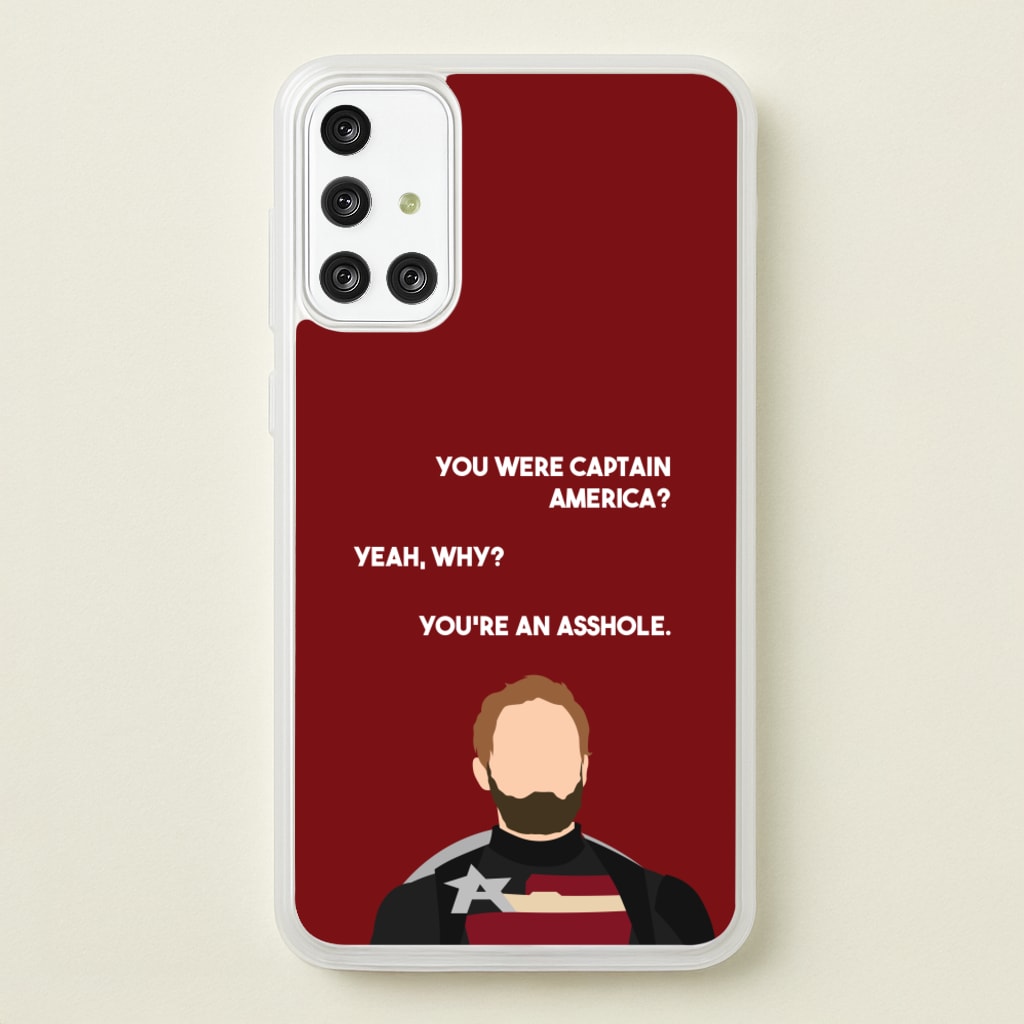 You're An Asshole - Thunderbolts Phone Case for Galaxy A71