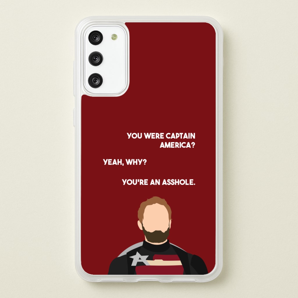 You're An Asshole - Thunderbolts Phone Case for Galaxy S20FE