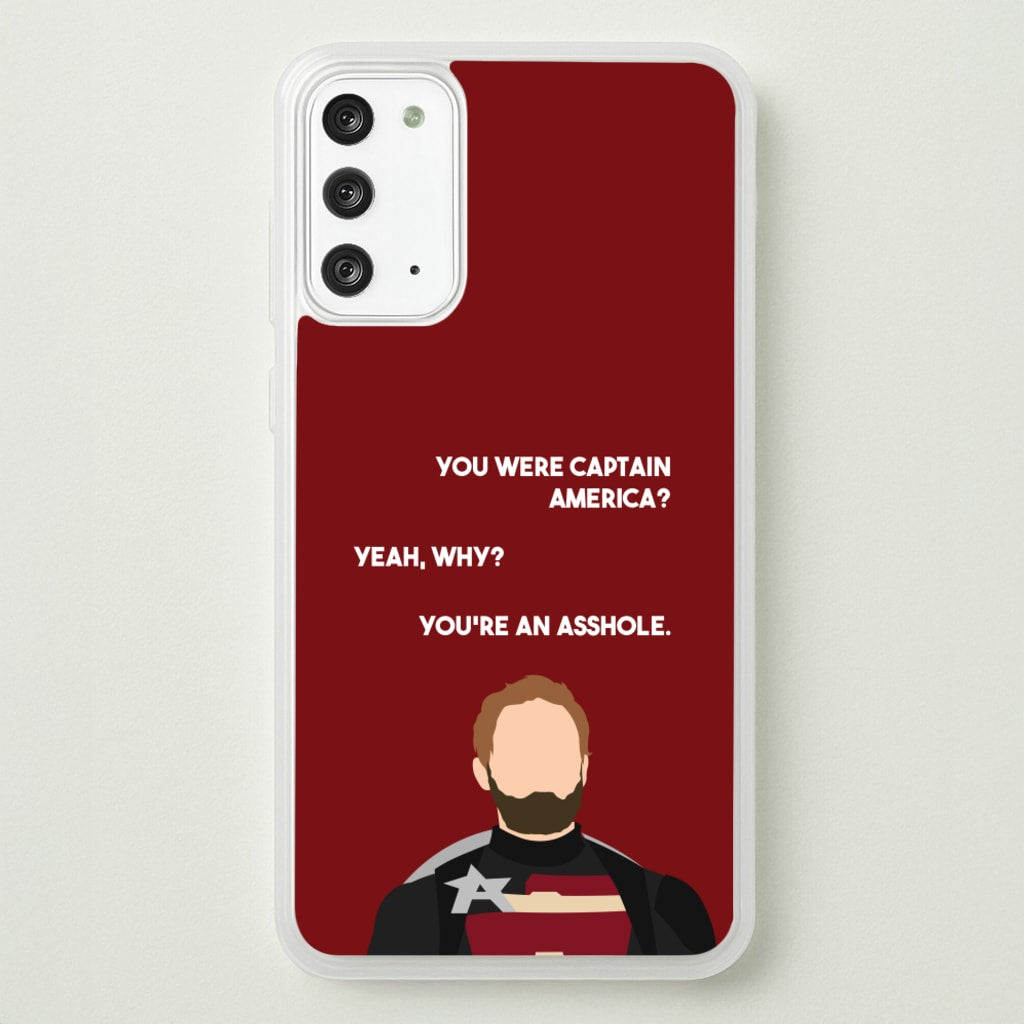 You're An Asshole - Thunderbolts Phone Case for Galaxy Note 20