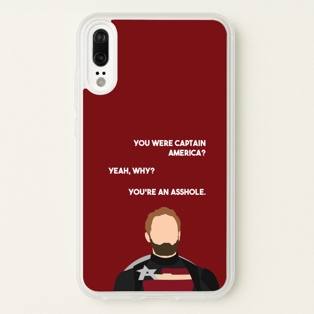 You're An Asshole - Thunderbolts Phone Case for Huawei P20