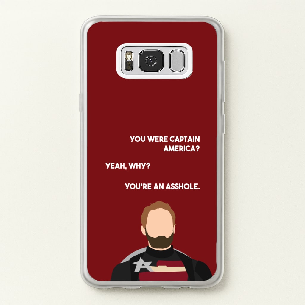 You're An Asshole - Thunderbolts Phone Case for Galaxy S8
