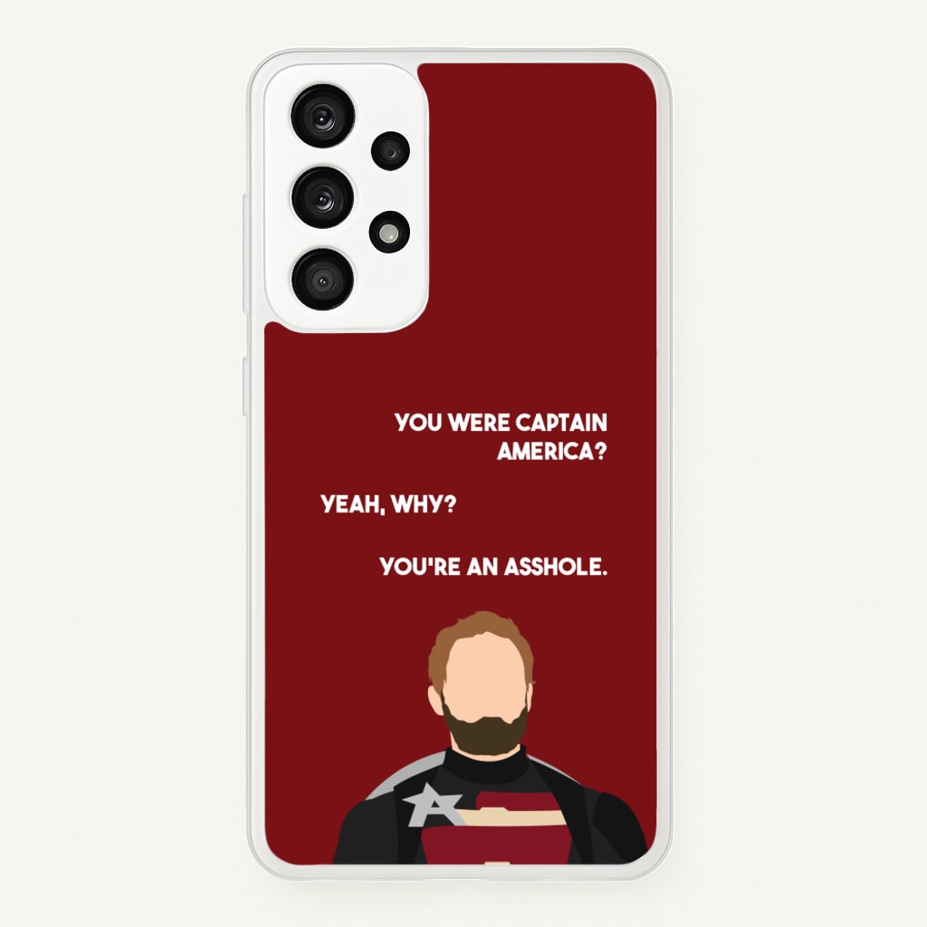 You're An Asshole - Thunderbolts Phone Case for Galaxy A53