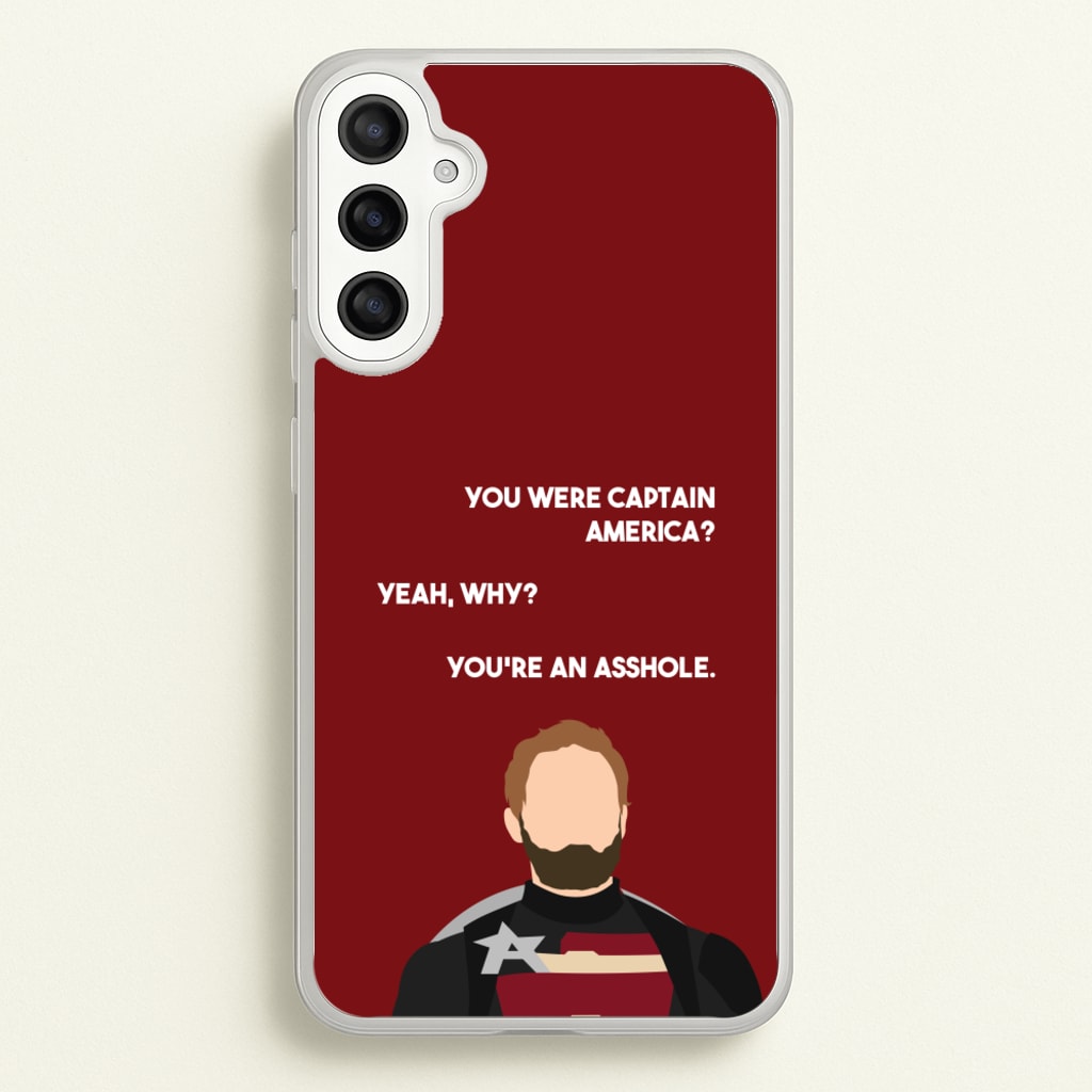 You're An Asshole - Thunderbolts Phone Case for Galaxy A34