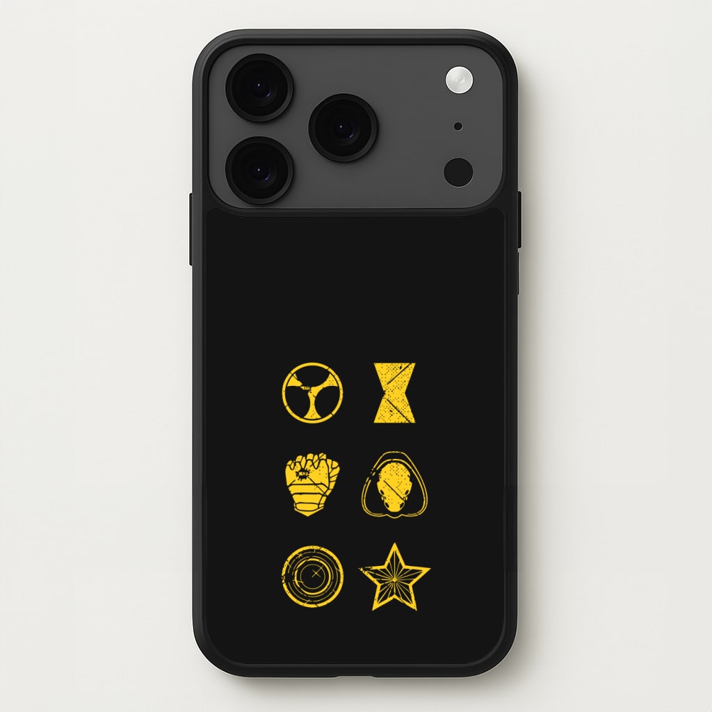 Antihero Symbols Phone Case for iPhone 17 Pro Max