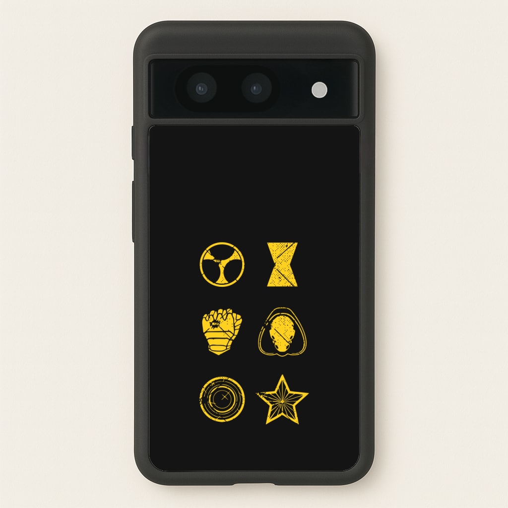 Antihero Symbols - Thunderbolts Phone Case for Google Pixel 8a