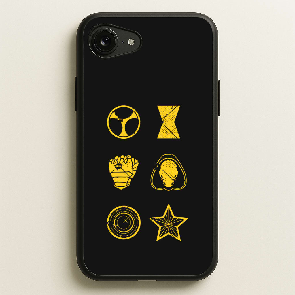 Antihero Symbols - Thunderbolts Phone Case for iPhone 16e