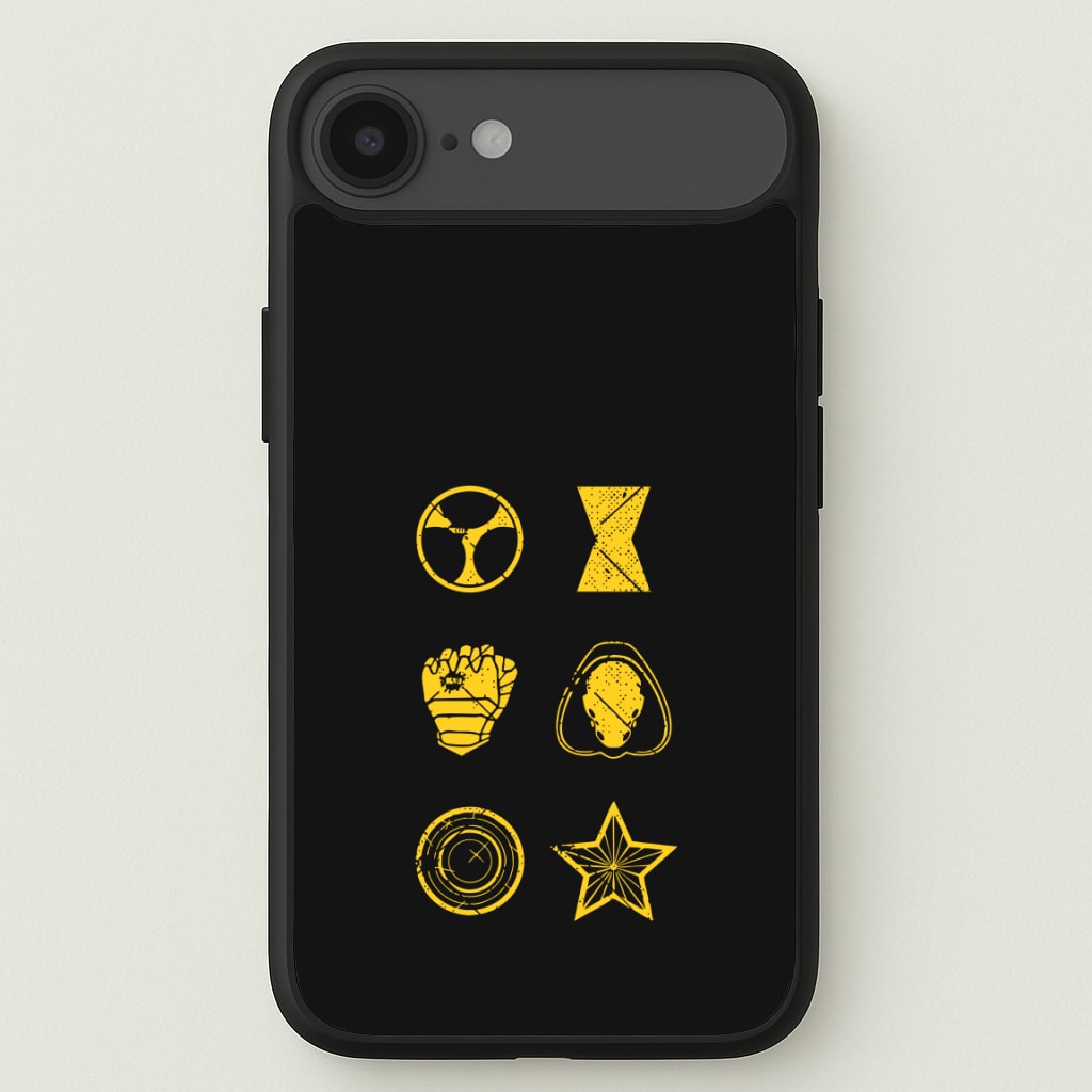 Antihero Symbols Phone Case for iPhone 17 Air