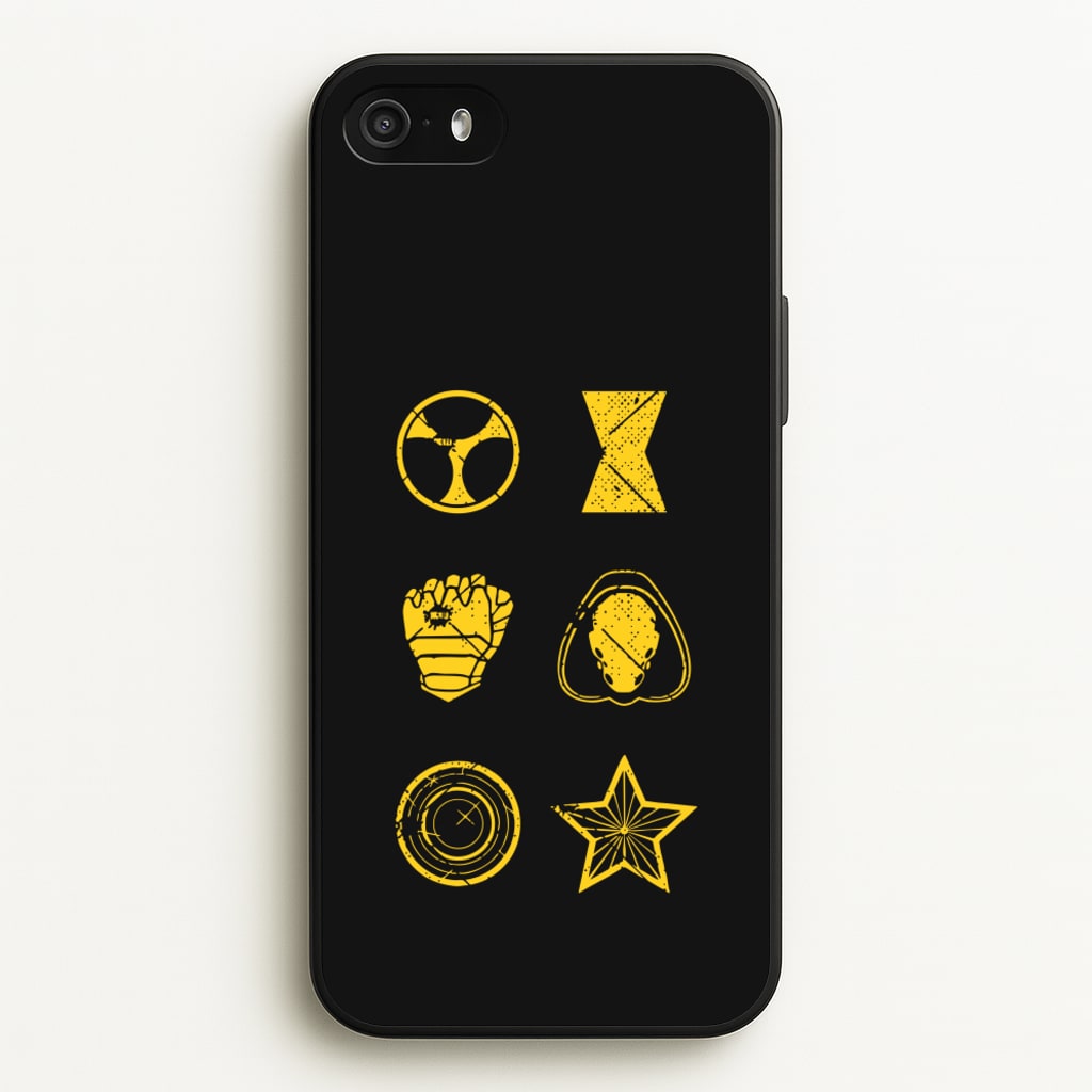 Antihero Symbols - Thunderbolts Phone Case for iPhone 5 / 5s / SE 2016
