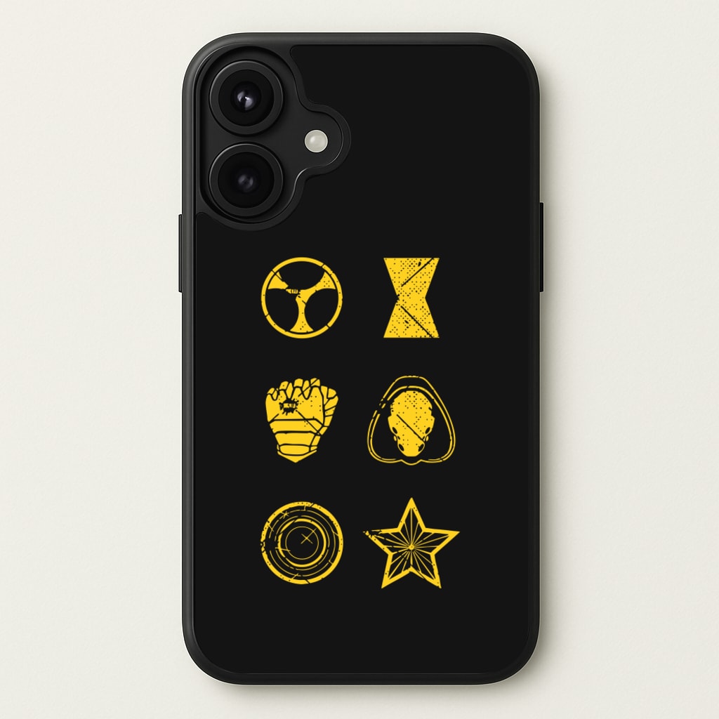 Antihero Symbols Phone Case for iPhone 17