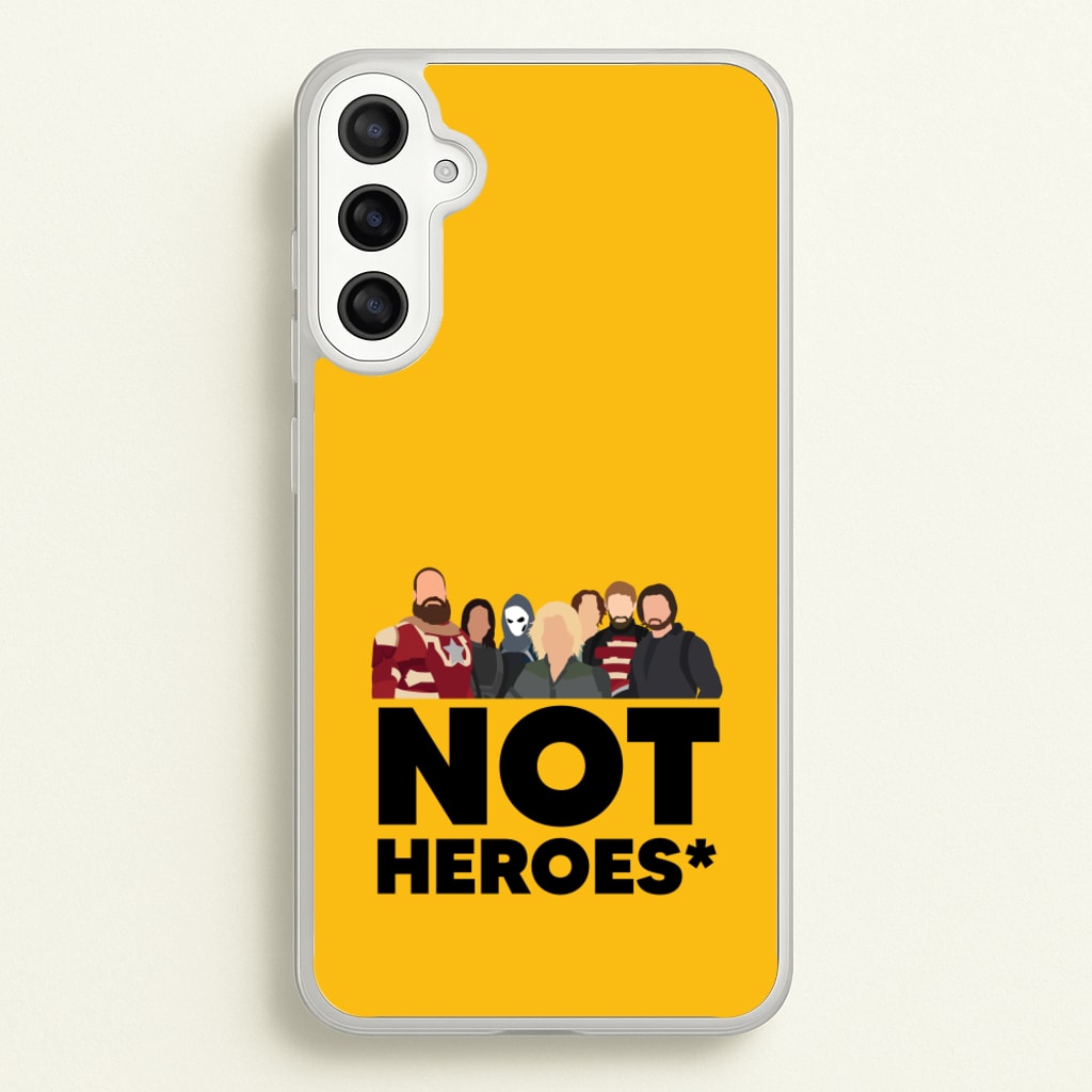 Not Heroes - Thunderbolts Phone Case for Galaxy A34