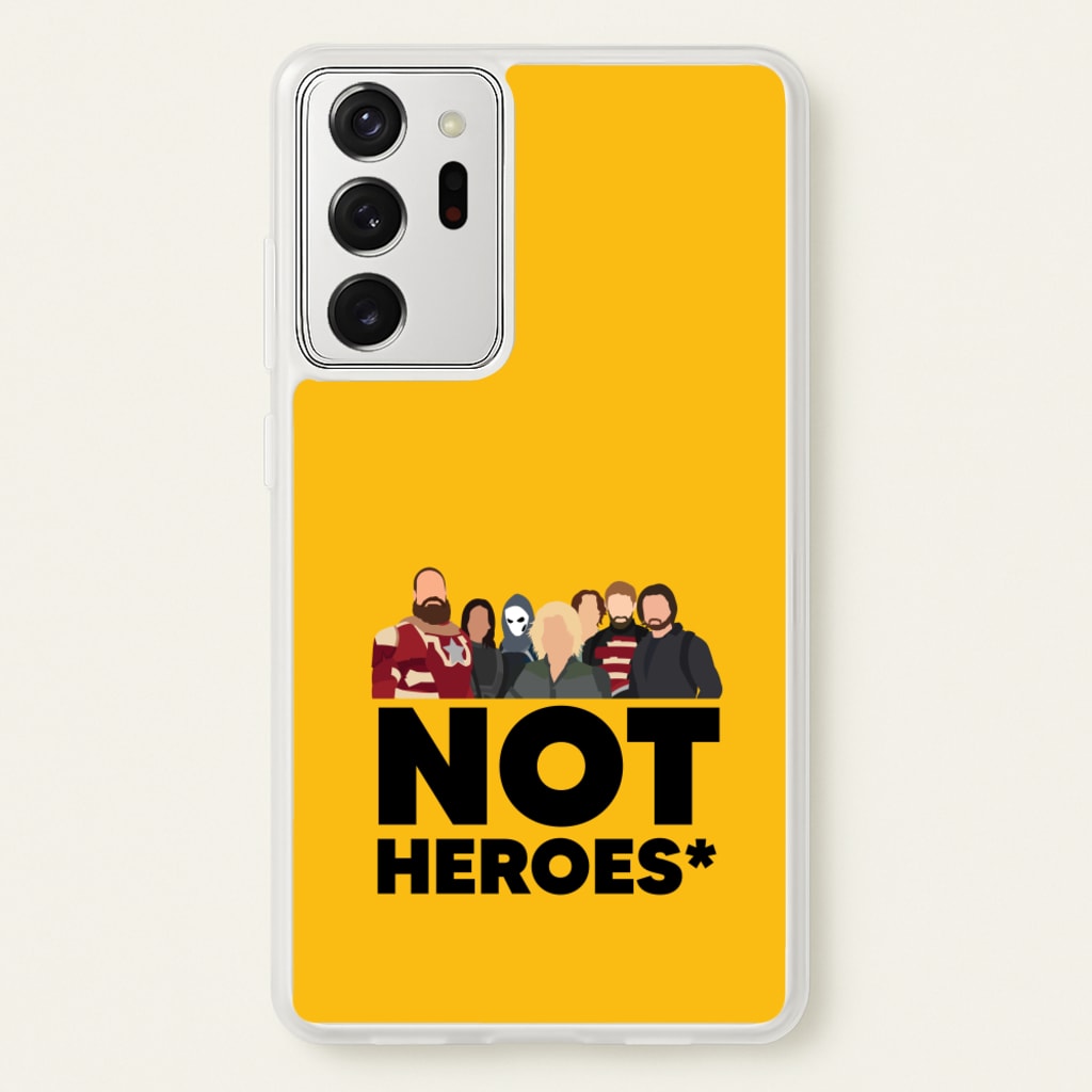 Not Heroes - Thunderbolts Phone Case for Galaxy Note 20 Ultra