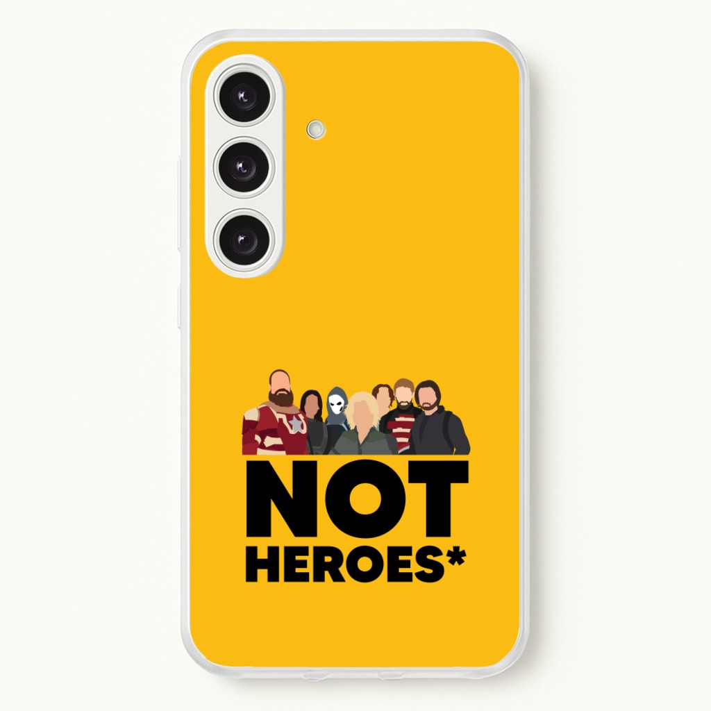 Not Heroes - Thunderbolts Phone Case for Galaxy S24 Plus