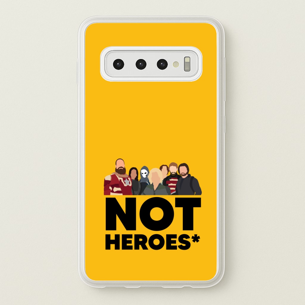 Not Heroes - Thunderbolts Phone Case for Galaxy S10