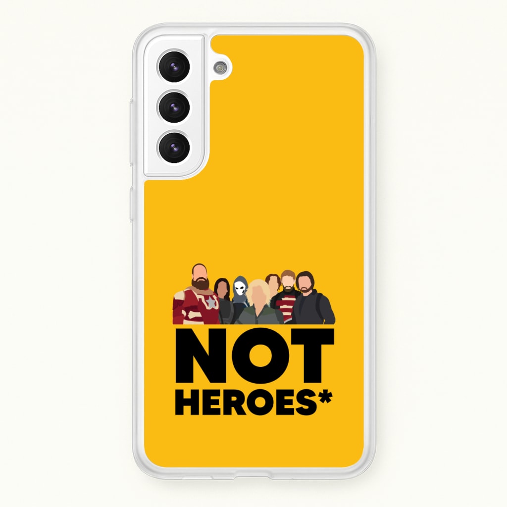 Not Heroes - Thunderbolts Phone Case for Galaxy S21 Plus