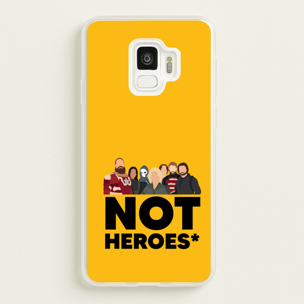 Not Heroes - Thunderbolts Phone Case for Galaxy S9