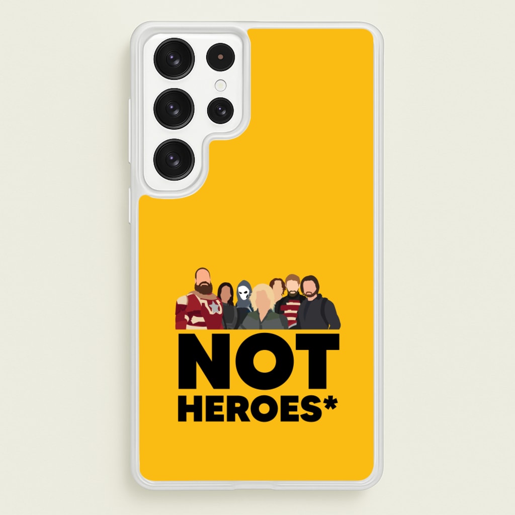 Not Heroes - Thunderbolts Phone Case for Galaxy S22 Ultra