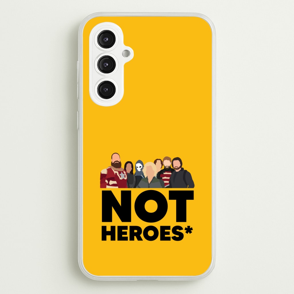 Not Heroes - Thunderbolts Phone Case for Galaxy S23FE