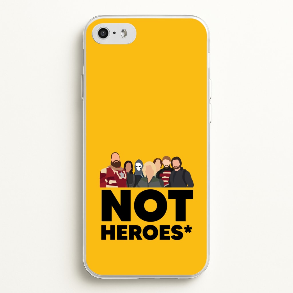 Not Heroes - Thunderbolts Phone Case for iPhone 5 / 5s / SE 2016