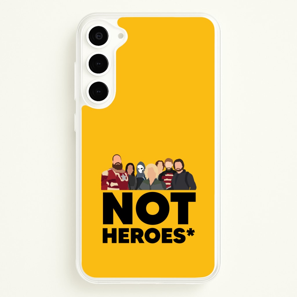 Not Heroes - Thunderbolts Phone Case for Galaxy S23