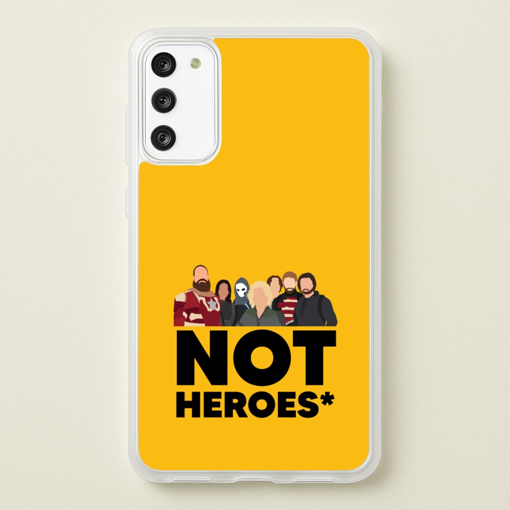 Not Heroes - Thunderbolts Phone Case for Galaxy S20FE