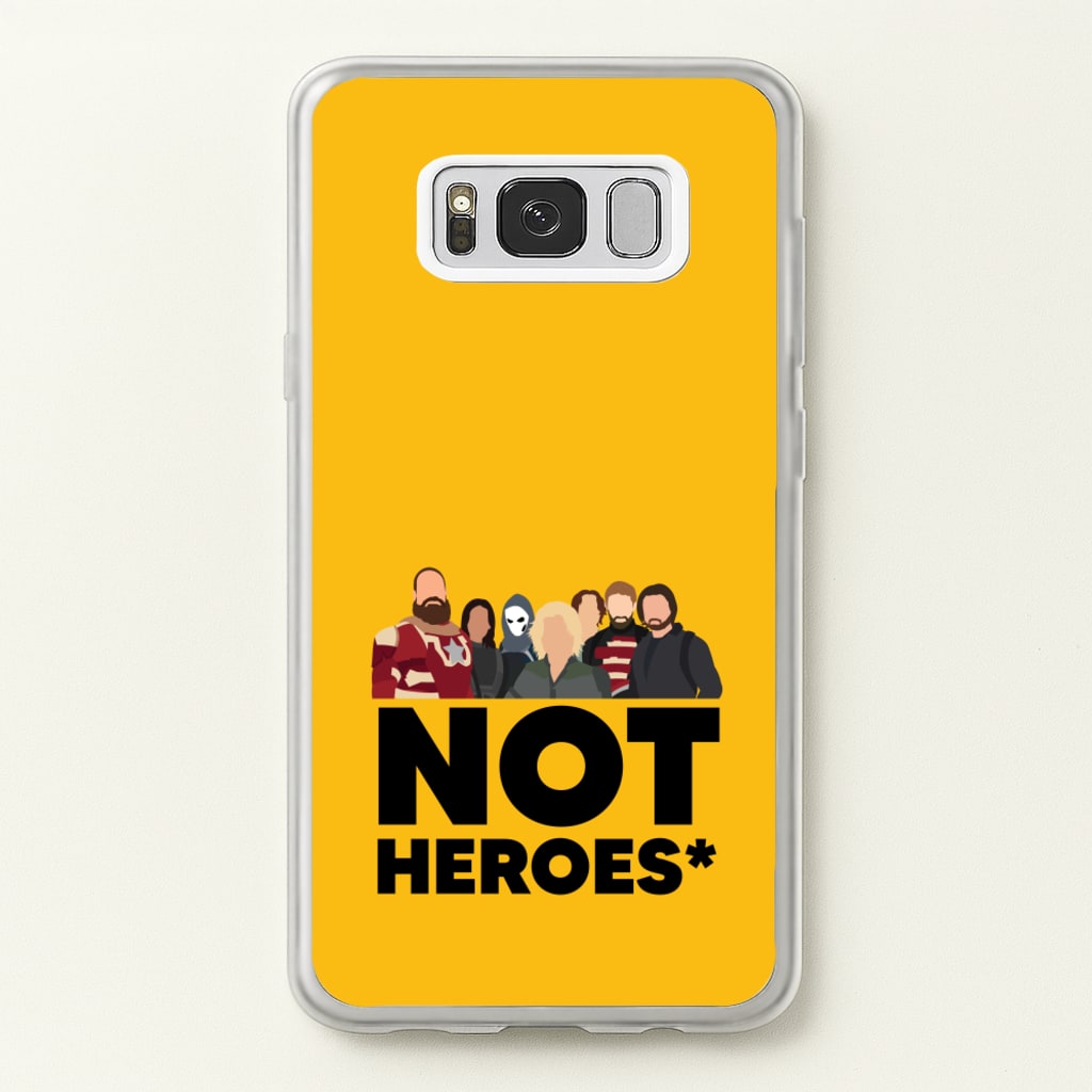 Not Heroes - Thunderbolts Phone Case for Galaxy S8