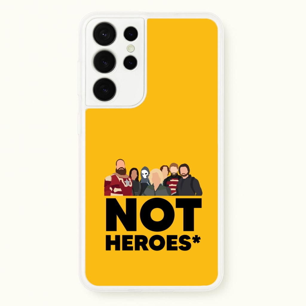 Not Heroes - Thunderbolts Phone Case for Galaxy S21 Ultra