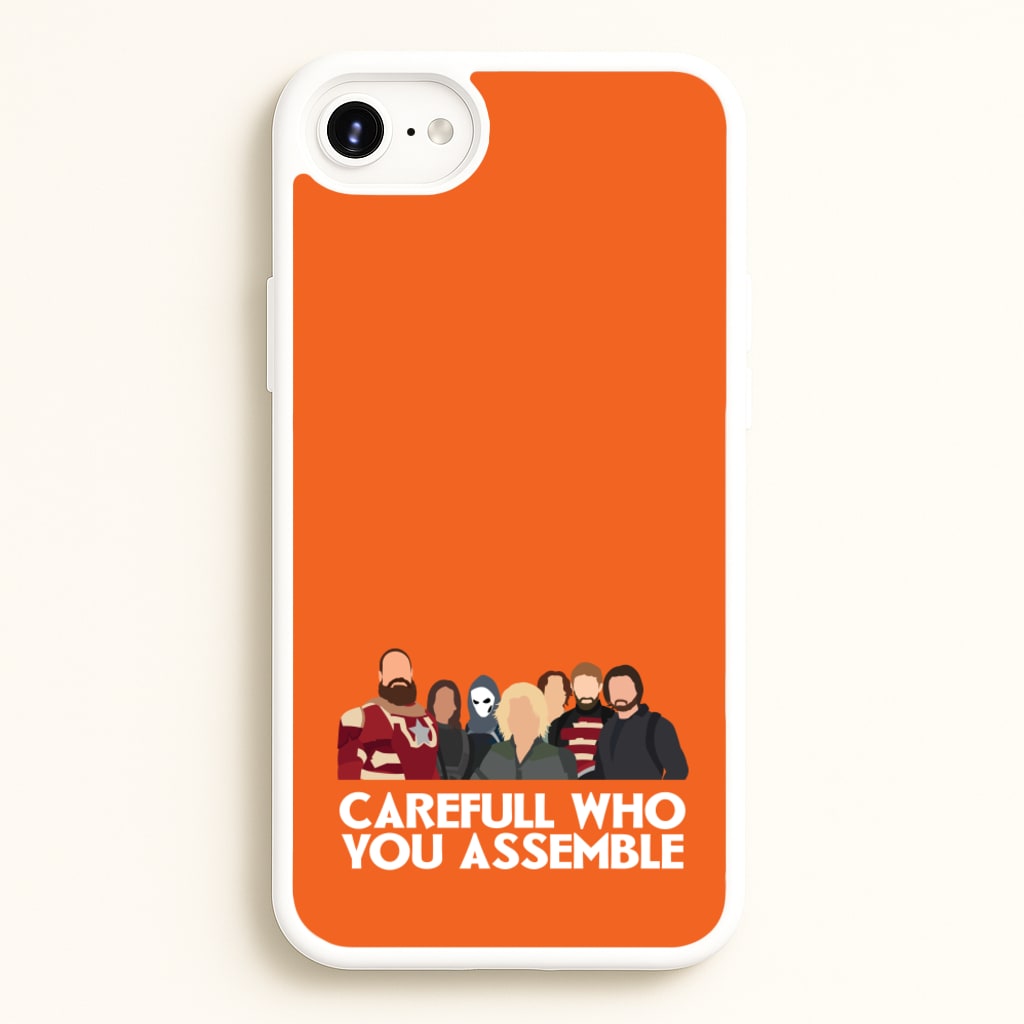 Careful Who You Assemble - Thunderbolts Phone Case for iPhone 6 Plus / 7 Plus / 8 Plus