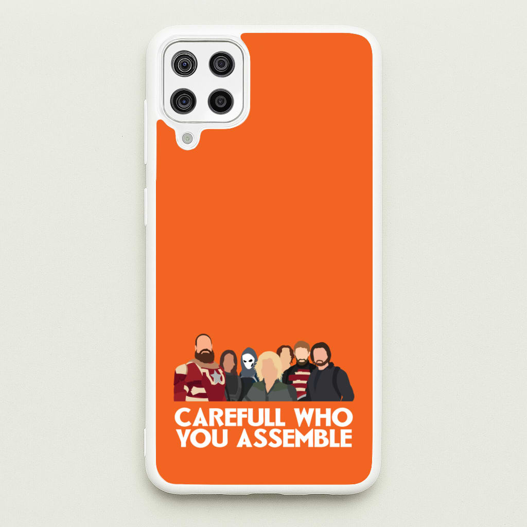 Careful Who You Assemble - Thunderbolts Phone Case for Galaxy A12