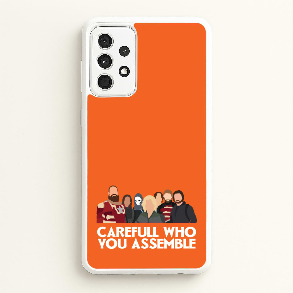 Careful Who You Assemble - Thunderbolts Phone Case for Galaxy A52 / A52s