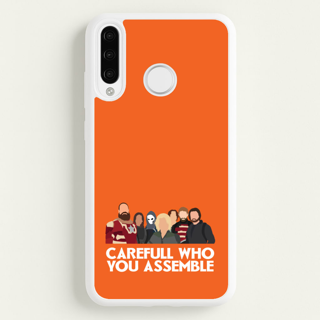 Careful Who You Assemble - Thunderbolts Phone Case for Huawei P30 Lite