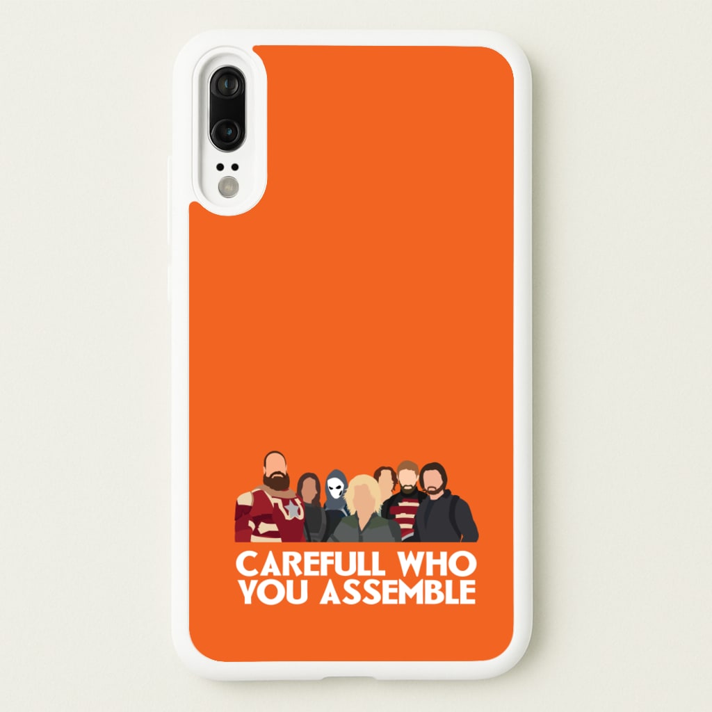 Careful Who You Assemble - Thunderbolts Phone Case for Huawei P20