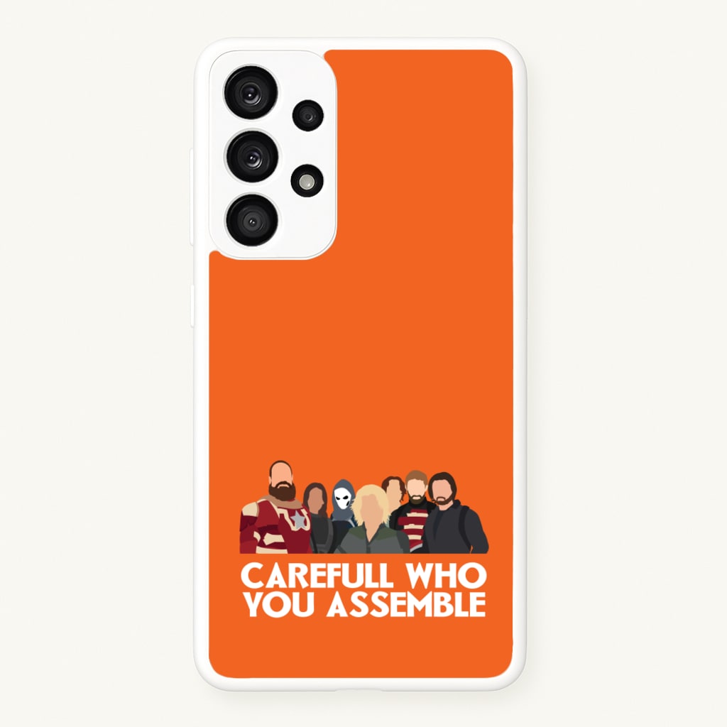 Careful Who You Assemble - Thunderbolts Phone Case for Galaxy A33