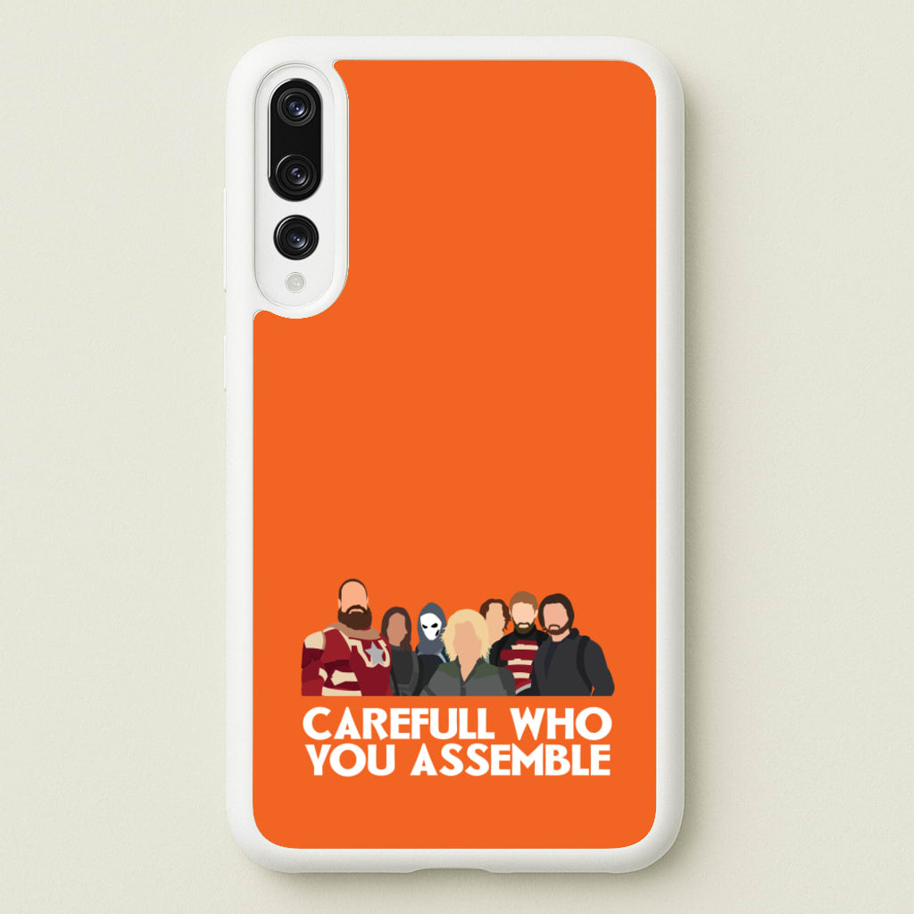 Careful Who You Assemble - Thunderbolts Phone Case for Huawei P20 Pro