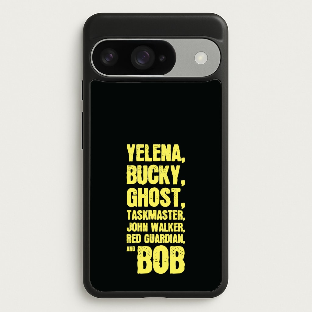 Antiheroes List Phone Case for Google Pixel 10 / 10 Pro