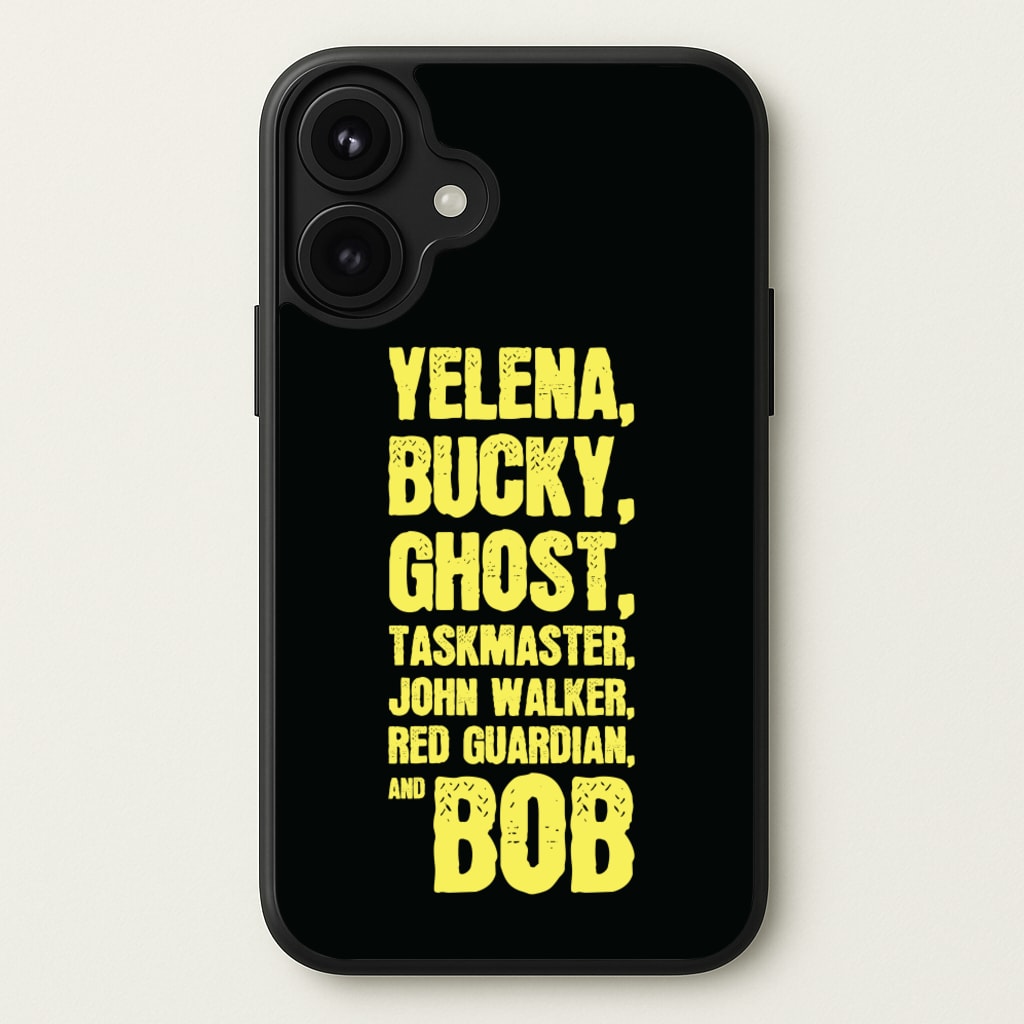 Antiheroes List Phone Case for iPhone 17