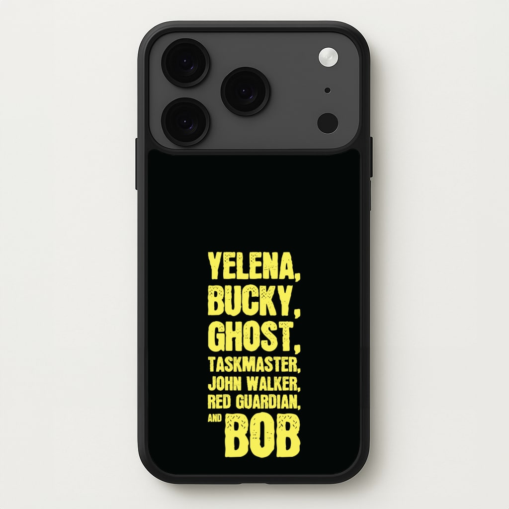 Antiheroes List Phone Case for iPhone 17 Pro Max