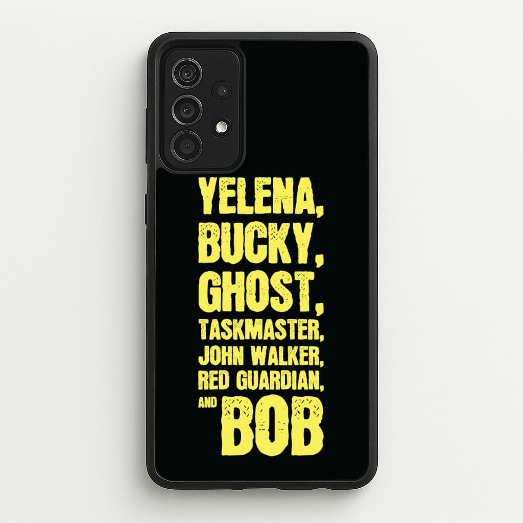 Antiheroes List - Thunderbolts Phone Case for Galaxy A52 / A52s