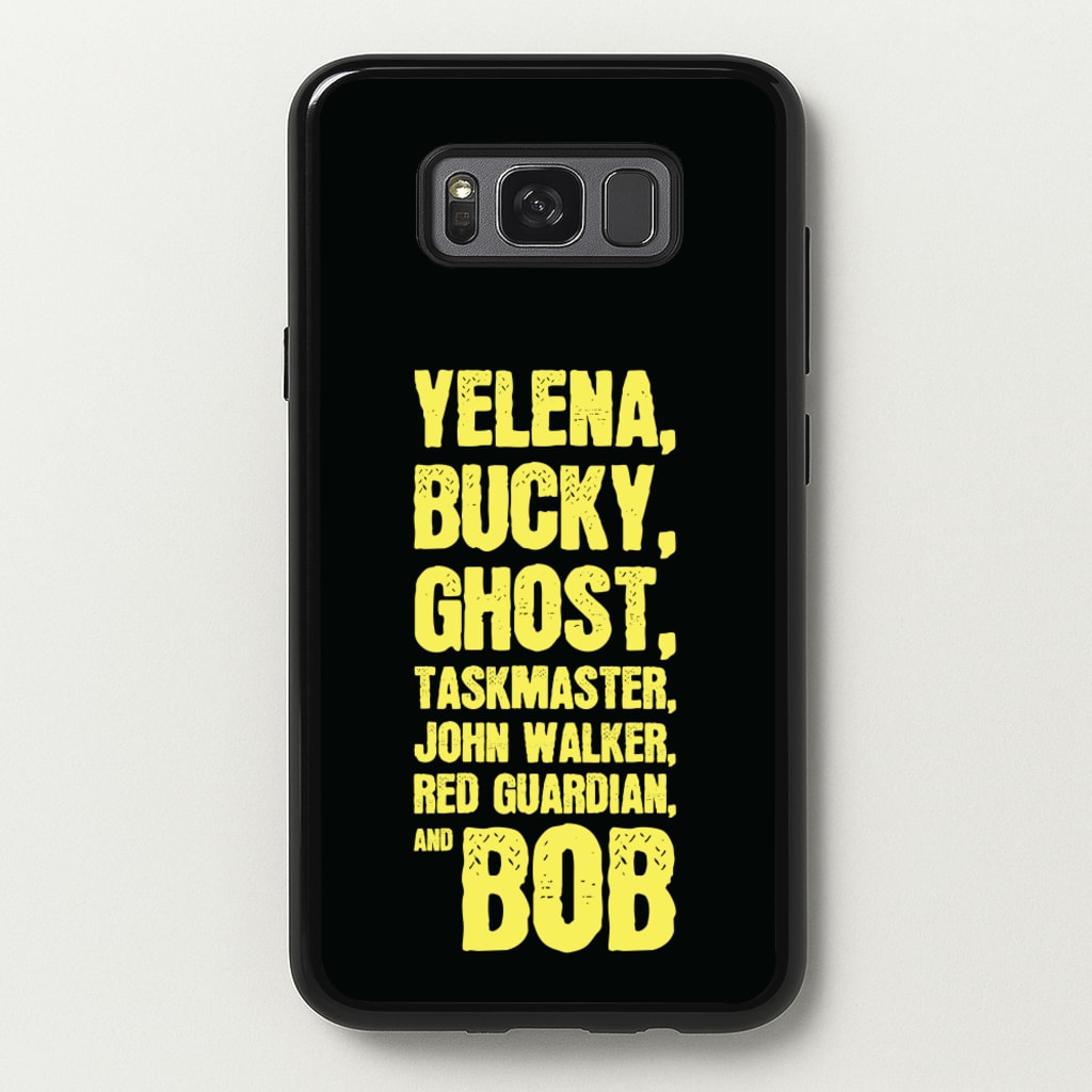 Antiheroes List - Thunderbolts Phone Case for Galaxy S8