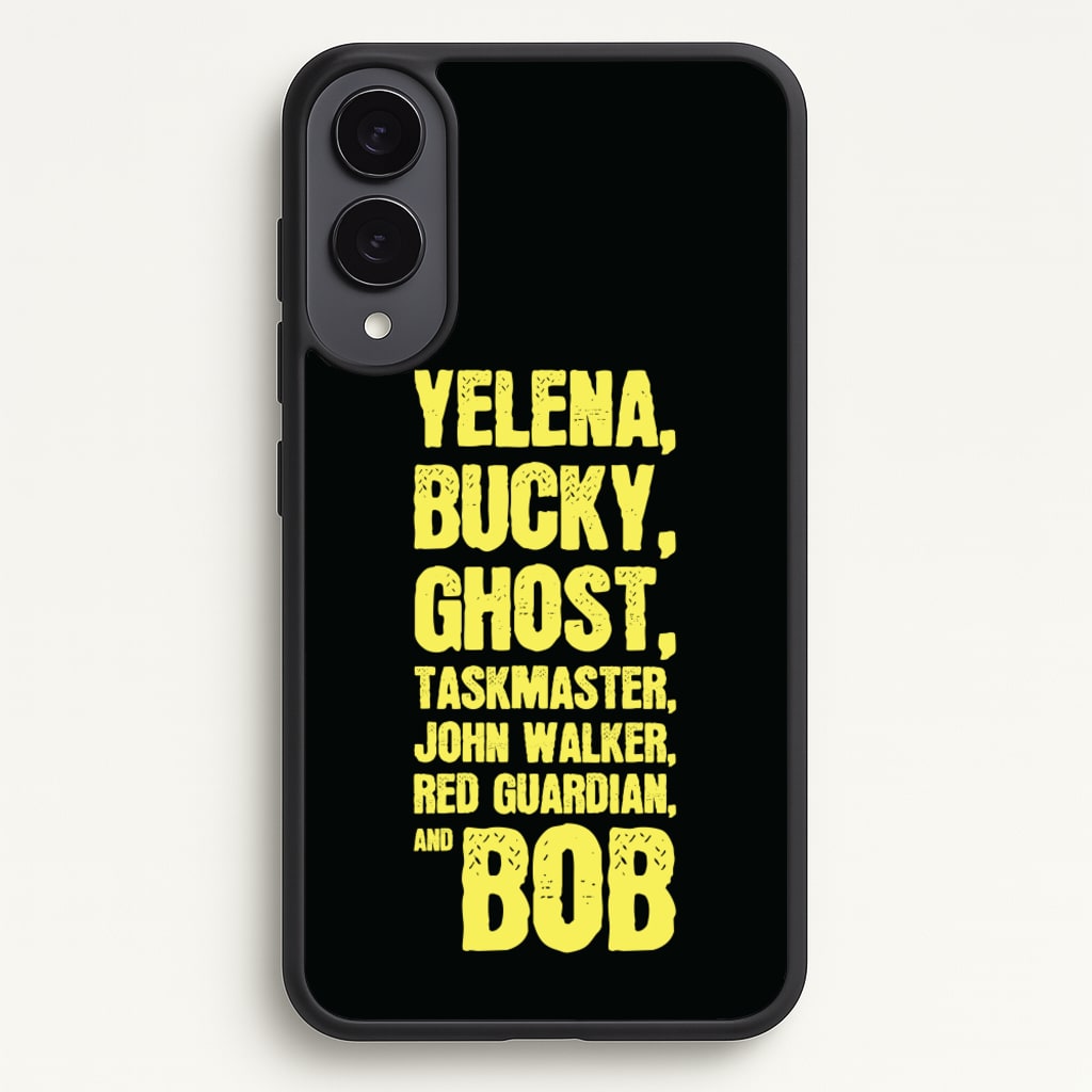 Antiheroes List - Thunderbolts Phone Case for Galaxy S25 Edge