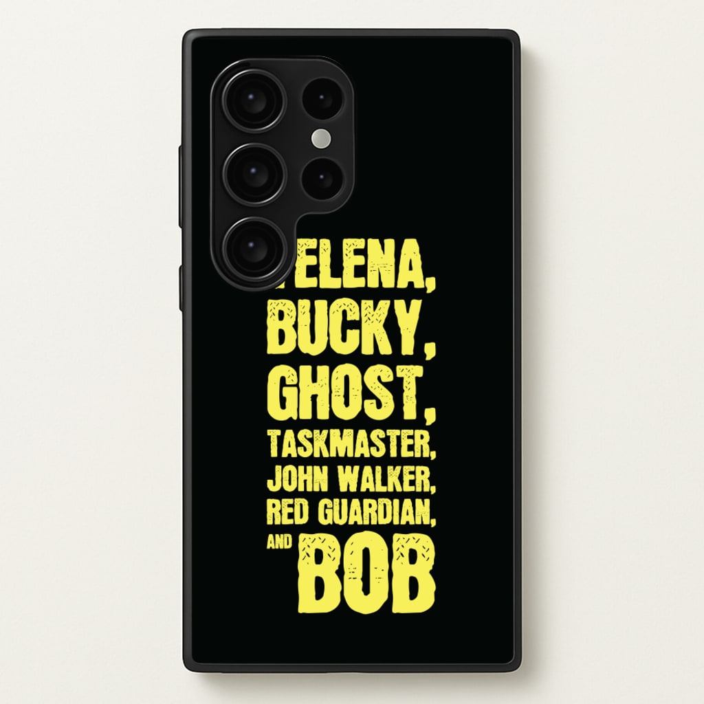 Antiheroes List - Thunderbolts Phone Case for Galaxy S24 Ultra