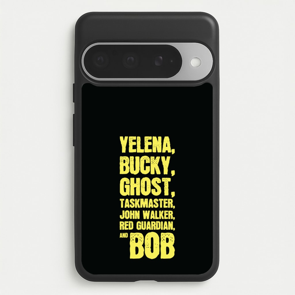 Antiheroes List Phone Case for Google Pixel 10 Pro XL